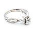 Ring Accented Solitaire 0.45ct Round Diamond .25ctw Diamonds 14kw Sz5.75 225100175