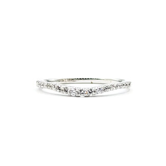 Ring Contour 0.25ctw Round Diamonds 14kw Sz5.76 225100176