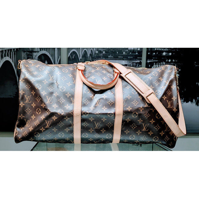 Duffle Louis Vuitton Keepall Bandouliere 55 Monogram 125115051