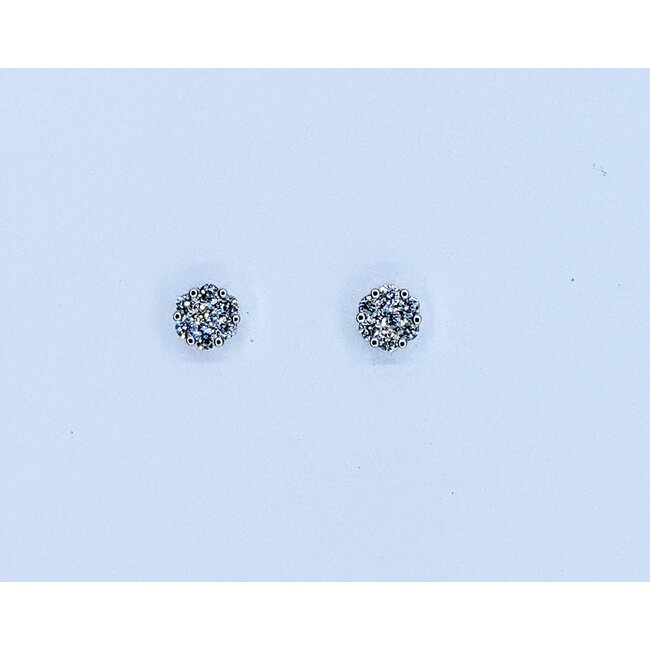 Earrings 0.25ctw Diamonds Diamonds 14kw 125110087