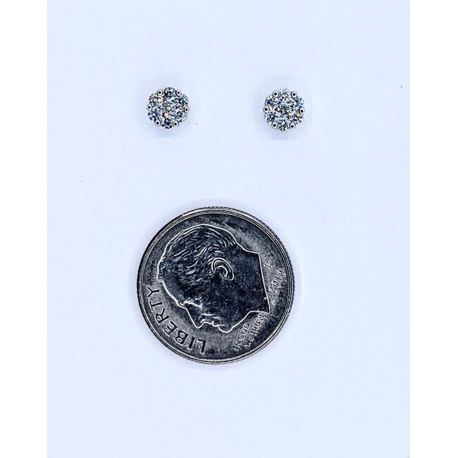 Earrings 0.25ctw Diamonds Diamonds 14kw 125110087