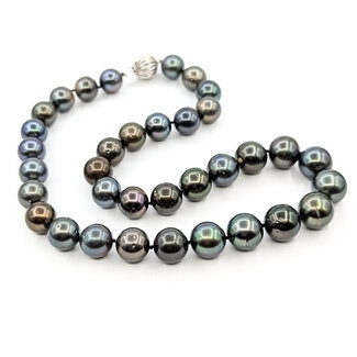 Necklace Strand 11-13mm Tahitian Pearl GIA 14kw 18" 81g 225100130