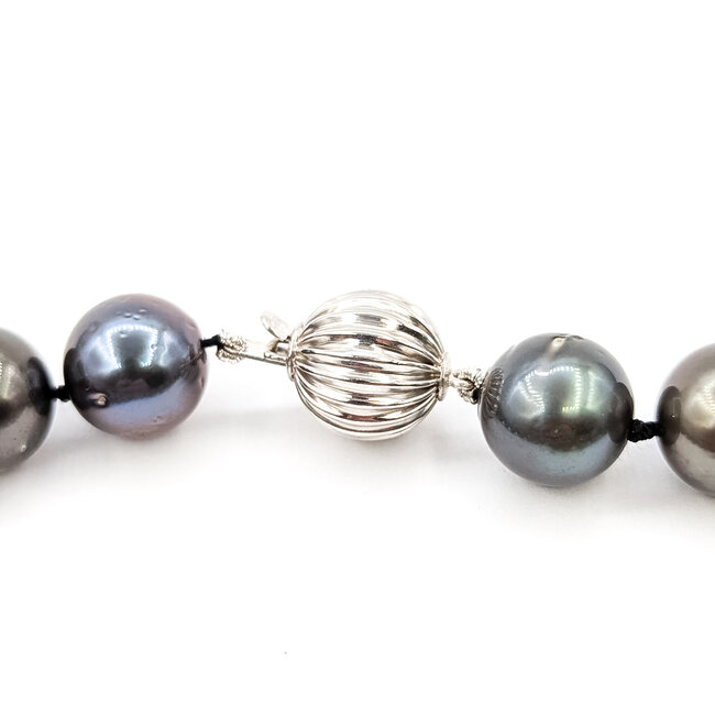 Necklace Strand 11-13mm Tahitian Pearl GIA 14kw 18" 81g 225100130