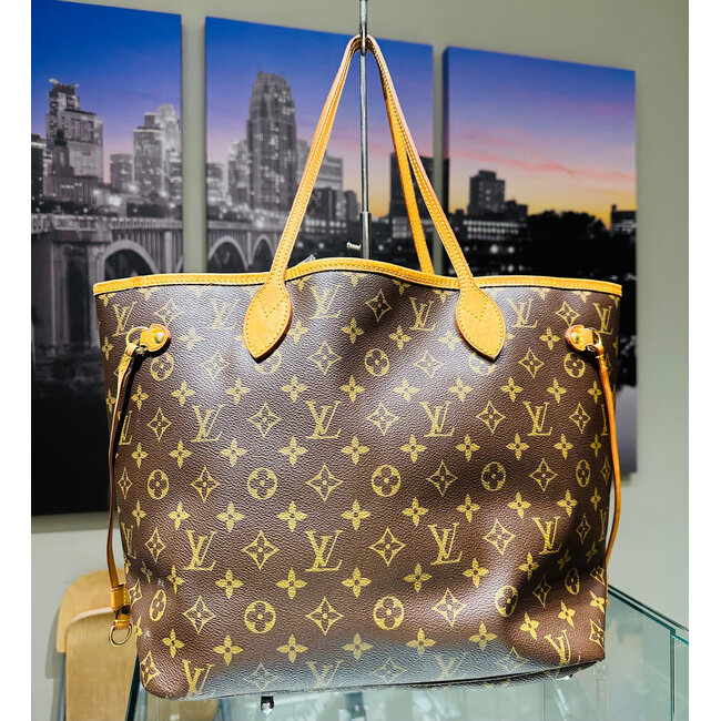 Handbag Louis Vuitton Neverfull MM Monogram 125115064