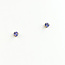 Earrings Stud .36ctw Tanzanite 14ky 4mm 125100074