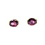 Earrings 4.38ctw Grape Garnet 14ky 5.5mm 125100079