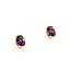 Earrings 4.38ctw Grape Garnet 14ky 5.5mm 125100079