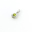 Pendant .57ct Peridot 14kw 5.5mm 125100073