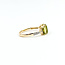 Ring 3-Stone .02ctw Round Diamonds 2.31ctw Peridot 14ky 7mm Sz7 2.81g 225100030