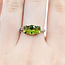 Ring 3-Stone .02ctw Round Diamonds 2.31ctw Peridot 14ky 7mm Sz7 2.81g 225100030