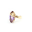Ring Solitaire 5ct Ametrine 14ky 18.3mm Sz8 5g 125110008