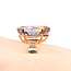 Ring Solitaire 5ct Ametrine 14ky 18.3mm Sz8 5g 125110008