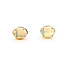 Earrings 4.39ctw Cabochon Opal 14ky 12x10mm 125100064