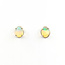 Earrings 4.39ctw Cabochon Opal 14ky 12x10mm 125100064
