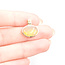 Pendant 2.21ct Cabochon Opal 14ky 14x10mm 125100069