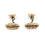 Cufflinks Ornate With Box 10ky 9mm 1.5" 5.59g 225112001