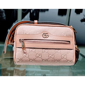 Crossbody Gucci Ophidia Canvas Rose Pink 125115073