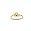 Ring Solitare .40ct Vivid Green Emerald 14ky 1.8mm Sz6 2.01g 225110091
