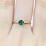 Ring Solitare .40ct Vivid Green Emerald 14ky 1.8mm Sz6 2.01g 225110091