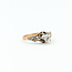 Ring Ornate .40ct Old Euro Cut Diamond 14ktt 2.1mm Sz6.5 2.27g 225110088