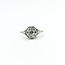 Ring Filigree Engagement 0.37ctw Old Euro Cut Diamond 18kw 9mm Sz6.5 2.77g 225110057