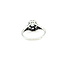 Ring Filigree Engagement 0.37ctw Old Euro Cut Diamond 18kw 9mm Sz6.5 2.77g 225110057