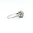 Ring Filigree Engagement 0.37ctw Old Euro Cut Diamond 18kw 9mm Sz6.5 2.77g 225110057