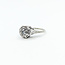 Ring Filigree Engagement 0.37ctw Old Euro Cut Diamond 18kw 9mm Sz6.5 2.77g 225110057