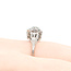 Ring Filigree Engagement 0.37ctw Old Euro Cut Diamond 18kw 9mm Sz6.5 2.77g 225110057