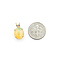 Pendant 2.27ct Cabochon Opal 14ky 12x10mm 125100066