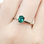 Ring Solitaire .75ct Emerald 14kw 7mm Sz9 2.6g 125110015