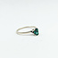 Ring Solitaire .75ct Emerald 14kw 7mm Sz9 2.6g 125110015