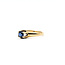 Ring Solitare .50ct Blue Sapphire 14ky 2.1mm Sz5.75 2.24g 225110095