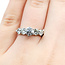 Ring Engagement 1.70ctw Round Diamonds 14kw 3mm Sz5 3.35g 225110001