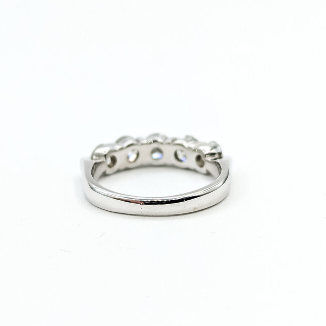 Ring Bridal 1.00ctw Round Diamonds 14kw 3mm Sz5 3g 225110002