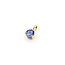 Pendant .70ct Tanzanite  14ky 5.5mm 125100077