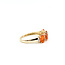 Ring 4-Stone .05ctw Round Diamonds 1.20ctw Fire Opal 14ky 6mm Sz8 2.52g 225100038