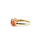 Ring 4-Stone .05ctw Round Diamonds 1.20ctw Fire Opal 14ky 6mm Sz8 2.52g 225100038