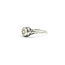 Ring Filigree Engagement 0.08ctw Euro Cut Diamond 18kw 8mm Sz7.5 2.01g 225110058