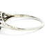 Ring Filigree Engagement 0.08ctw Euro Cut Diamond 18kw 8mm Sz7.5 2.01g 225110058