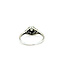 Ring Filigree Engagement 0.08ctw Euro Cut Diamond 18kw 8mm Sz7.5 2.01g 225110058