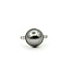 Ring Modern 0.16ctw Round Diamonds 11.5mm Tahitian Pearl 18kw 2.7mm Sz8 8.06g 225100152
