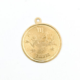 Pendant Virgo 14ky 19mm 1.5g 225112003