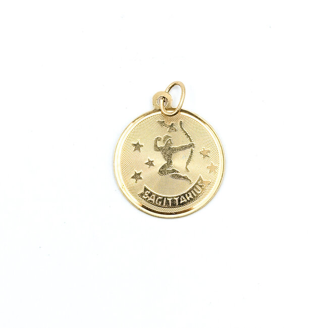 Pendant Sagittarius 14ky 19mm 1.5g 225112004