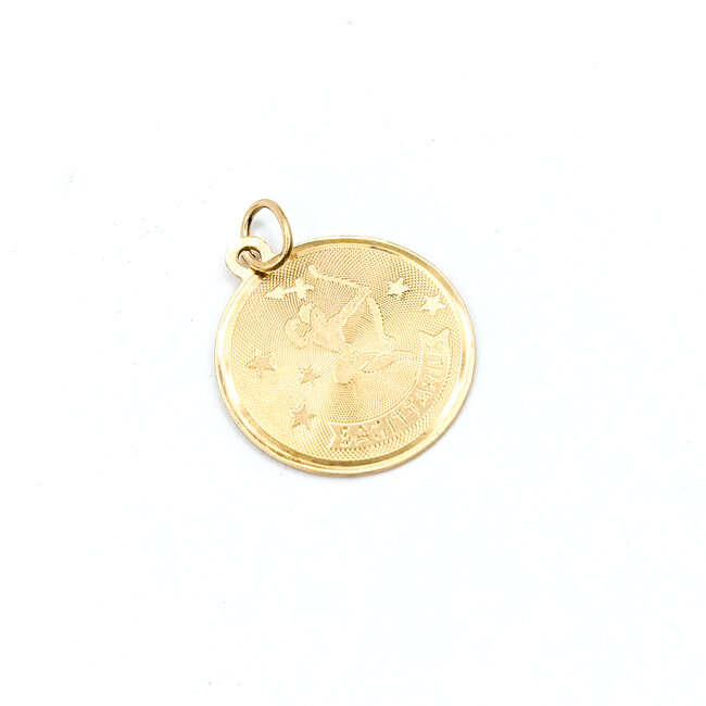 Pendant Sagittarius 14ky 19mm 1.5g 225112004