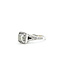 Ring Engagement Split Shank 1.07ctw Princess Diamonds 14kw 9mm Sz6 4.5g 225110062