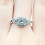 Ring Engagement Split Shank 1.07ctw Princess Diamonds 14kw 9mm Sz6 4.5g 225110062
