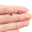 Earrings 1.17ctw Tanzanite 14ky 5mm 125100076