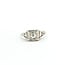 Ring Filigree Engagement 0.25ctw Euro Cut Diamond 18kw 7mm Sz6.75 2.12g 225110059