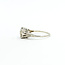 Ring Filigree Engagement 0.25ctw Euro Cut Diamond 18kw 7mm Sz6.75 2.12g 225110059